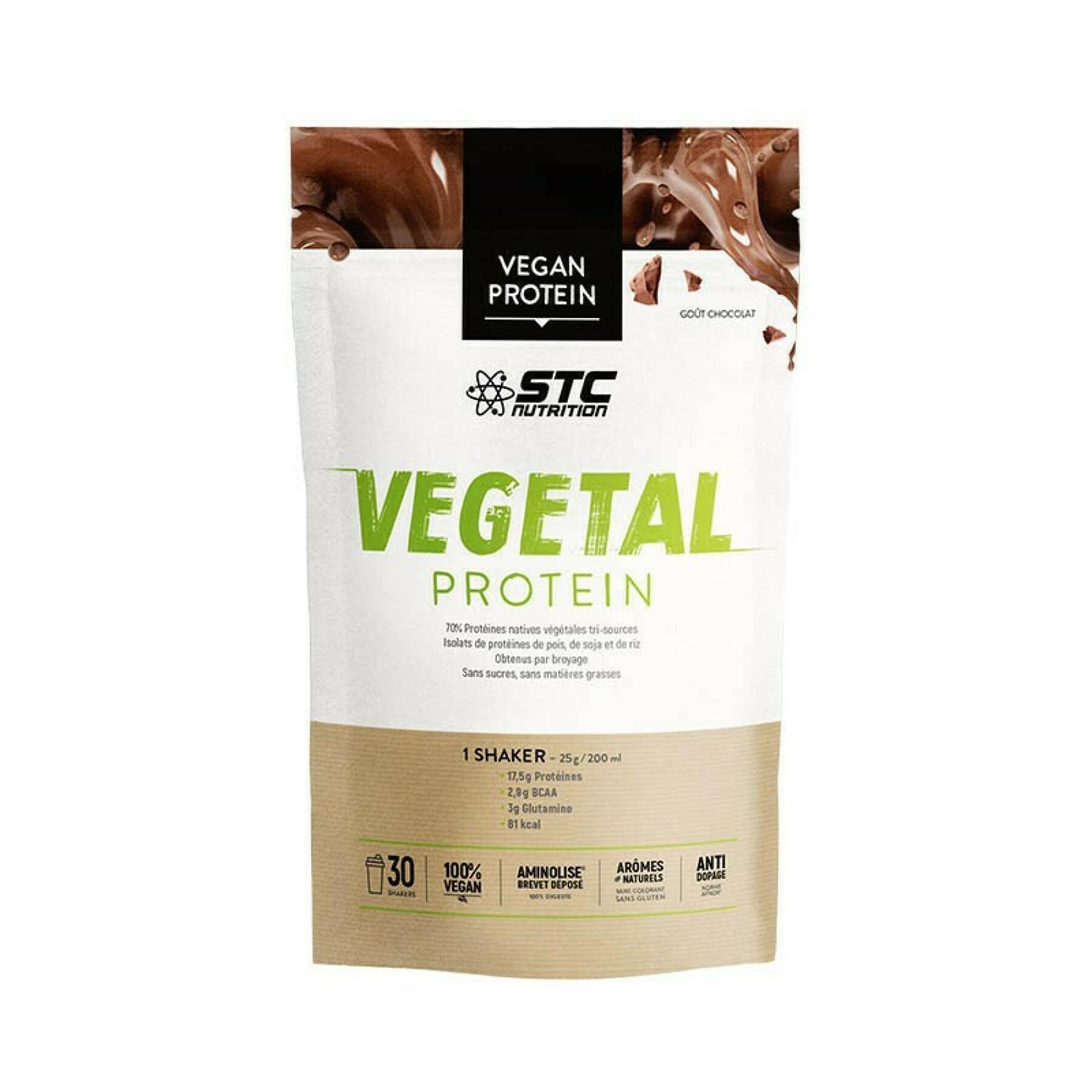 vegatal protein słoik z miarką STC Nutrition - vanille - 750g