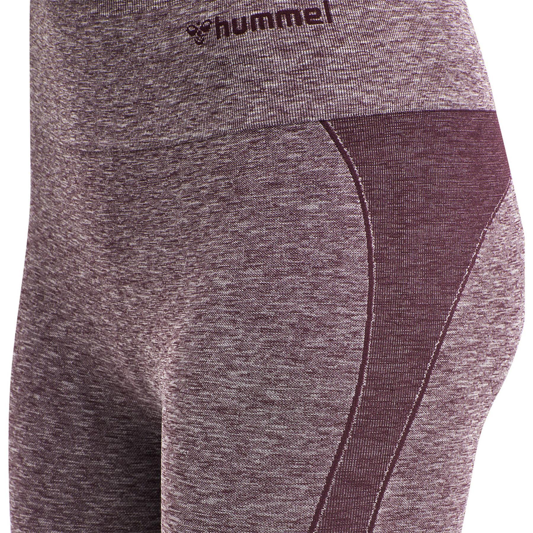 Damskie legginsy z wysoką talią Hummel hmlkady seamless
