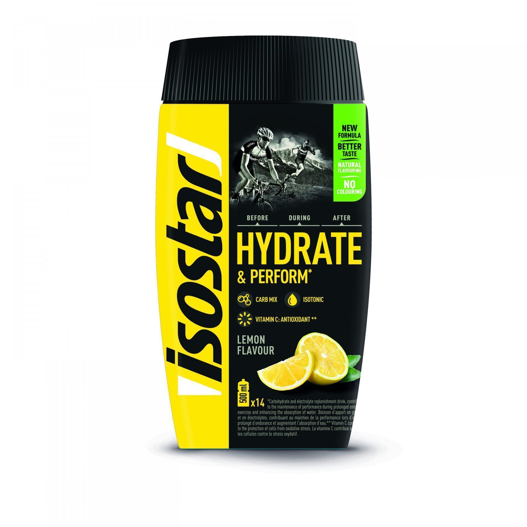 Proszek Isostar Hydrate & Perform citron (6 boîtes)