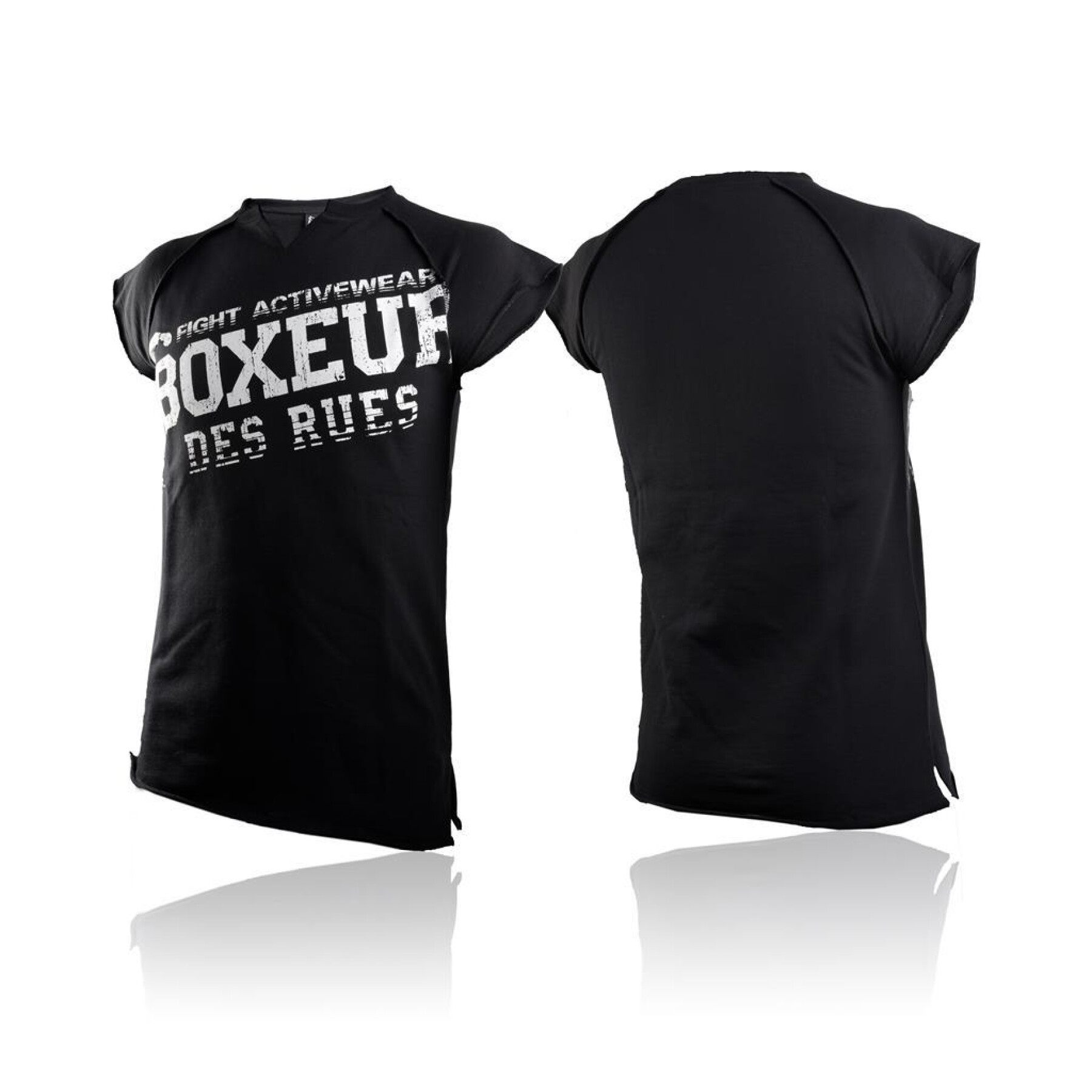 Koszulka z nadrukiem Boxeur des rues Raw