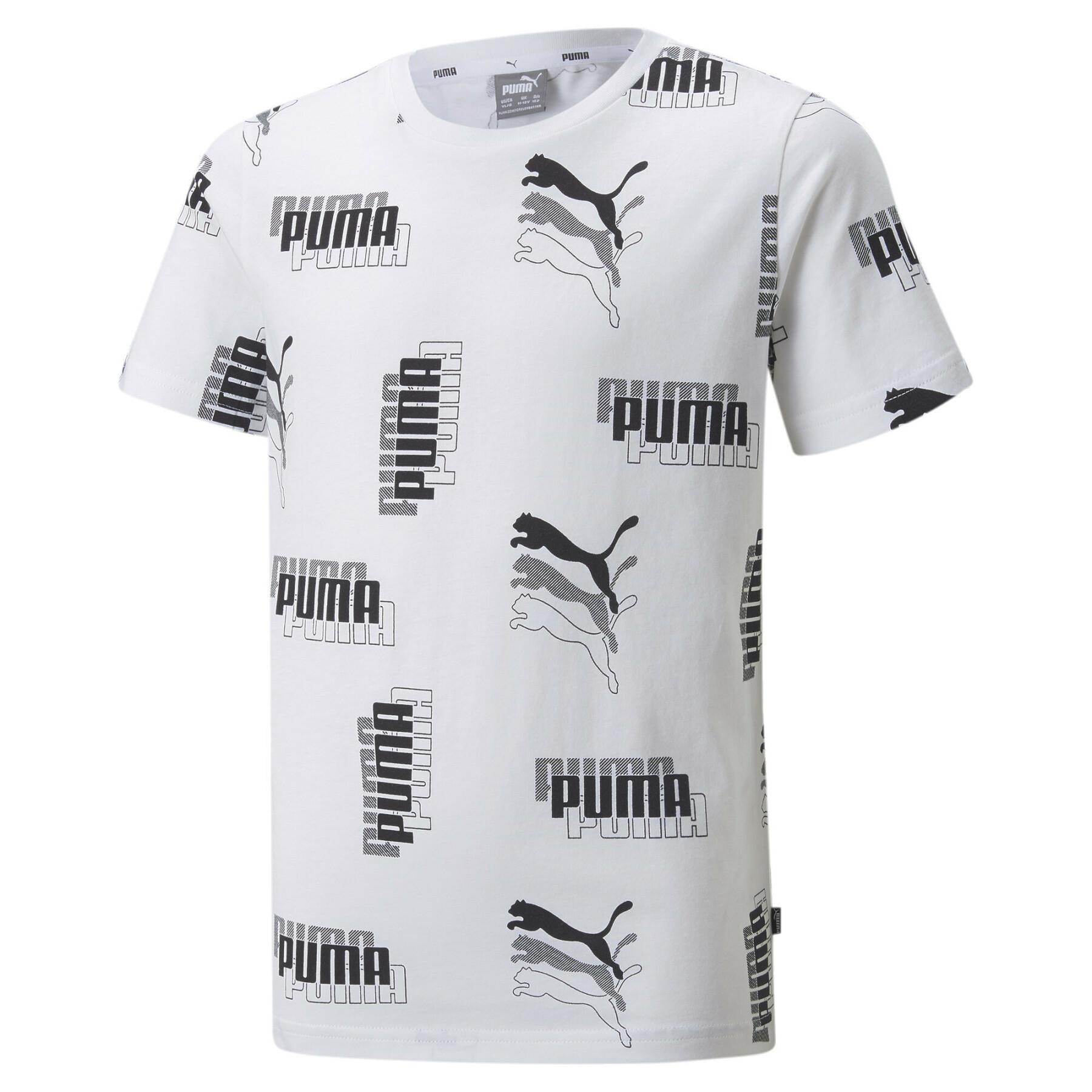 Koszulka dziecięca Puma Power AOP