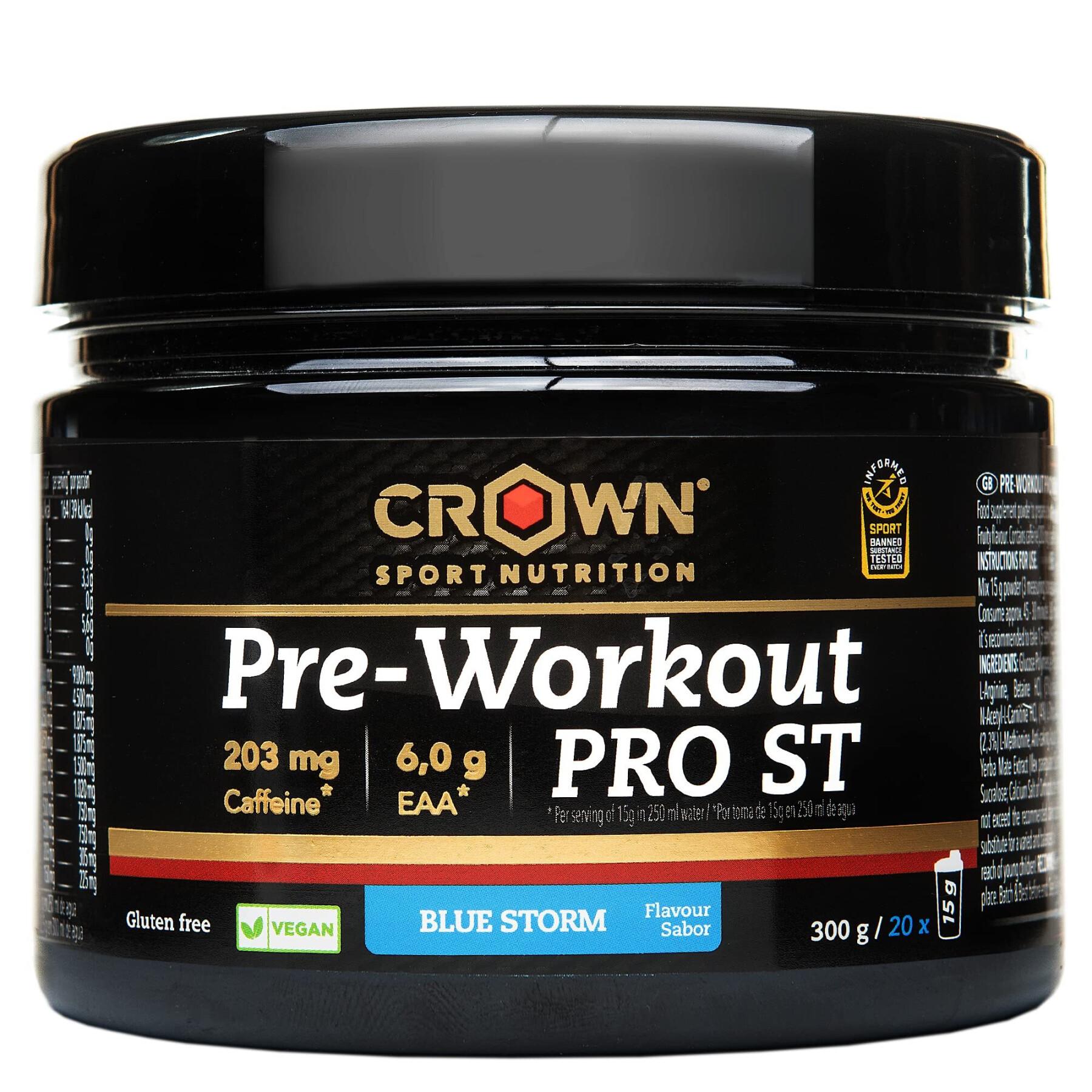 Napój energetyczny Crown Sport Nutrition Pre-Workout Pro St - blue storm - 300 g