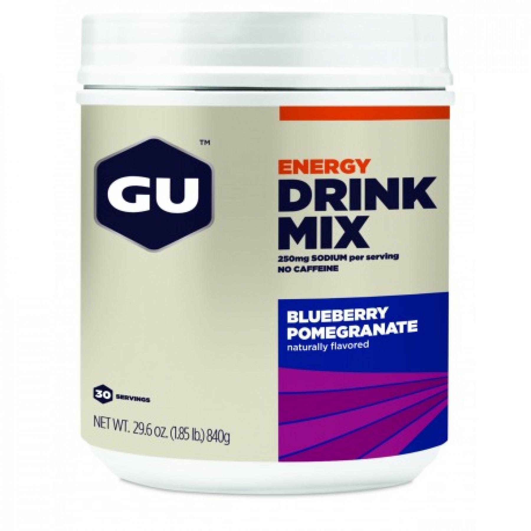 Napój do ćwiczeń Gu Energy Drink mix myrtille/grenade (840g)