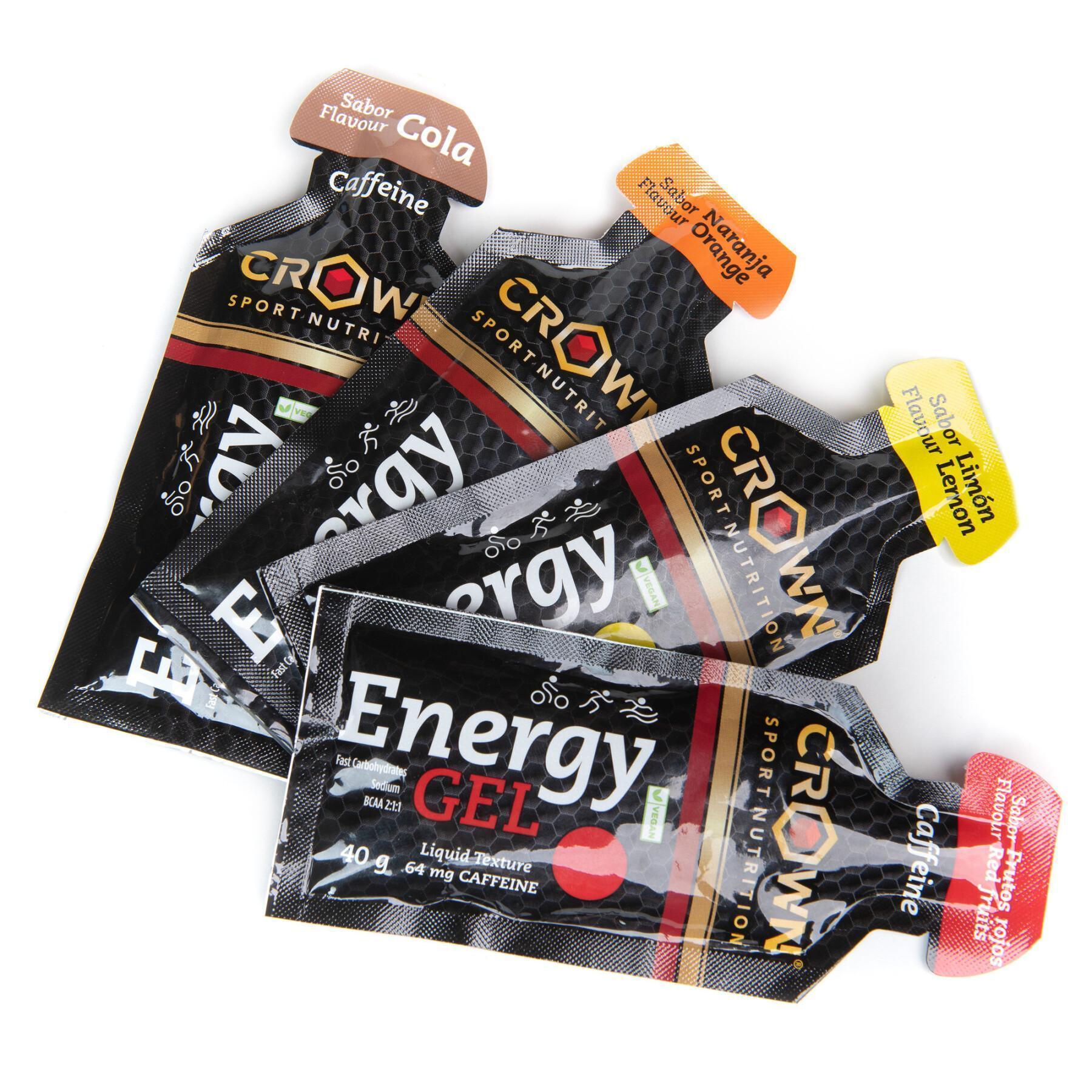 Wegański żel energetyczny Crown Sport Nutrition Energy - orange - 40 g