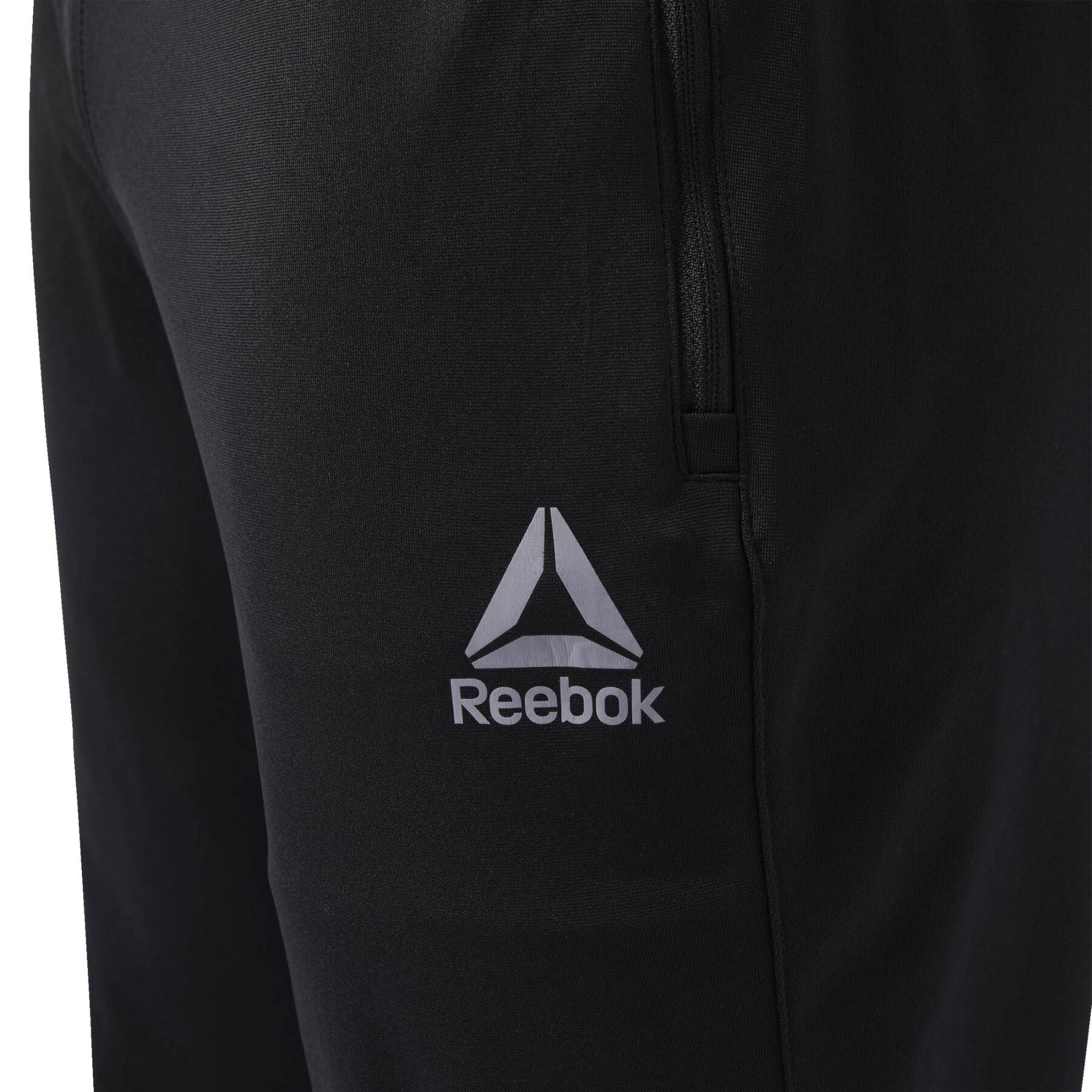 Spodnie Reebok Workout Ready Stacked Logo Trackster