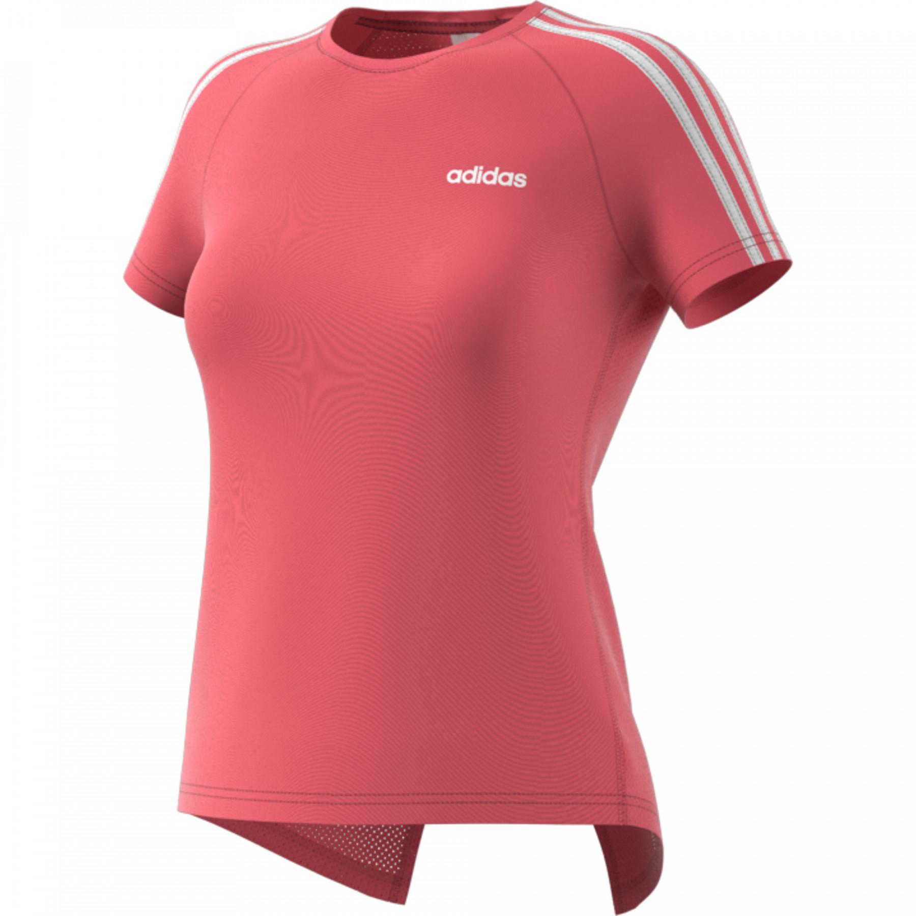 Koszulka damska adidas Design 2 Move 3-Stripes
