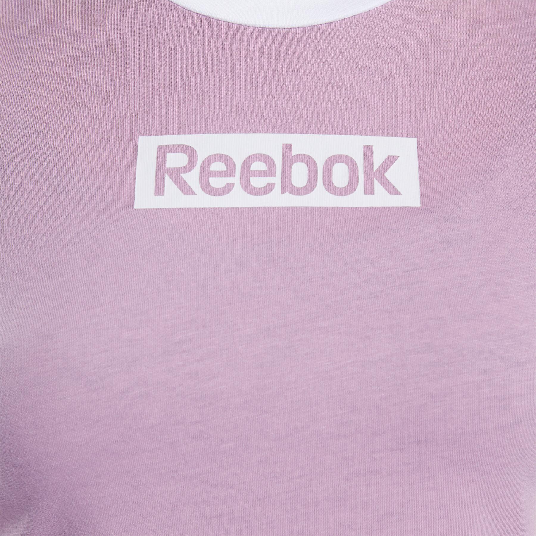 Koszulka damska Reebok Slim Essentials Linear Logo