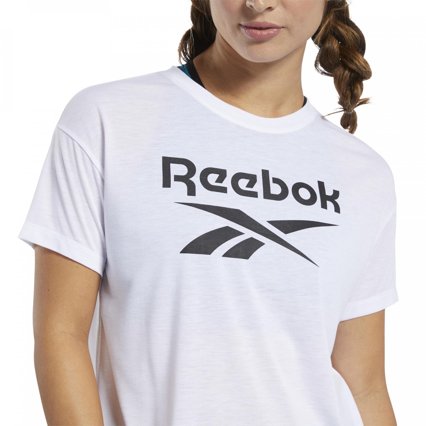 Koszulka damska Reebok Workout Ready Supremium Logo