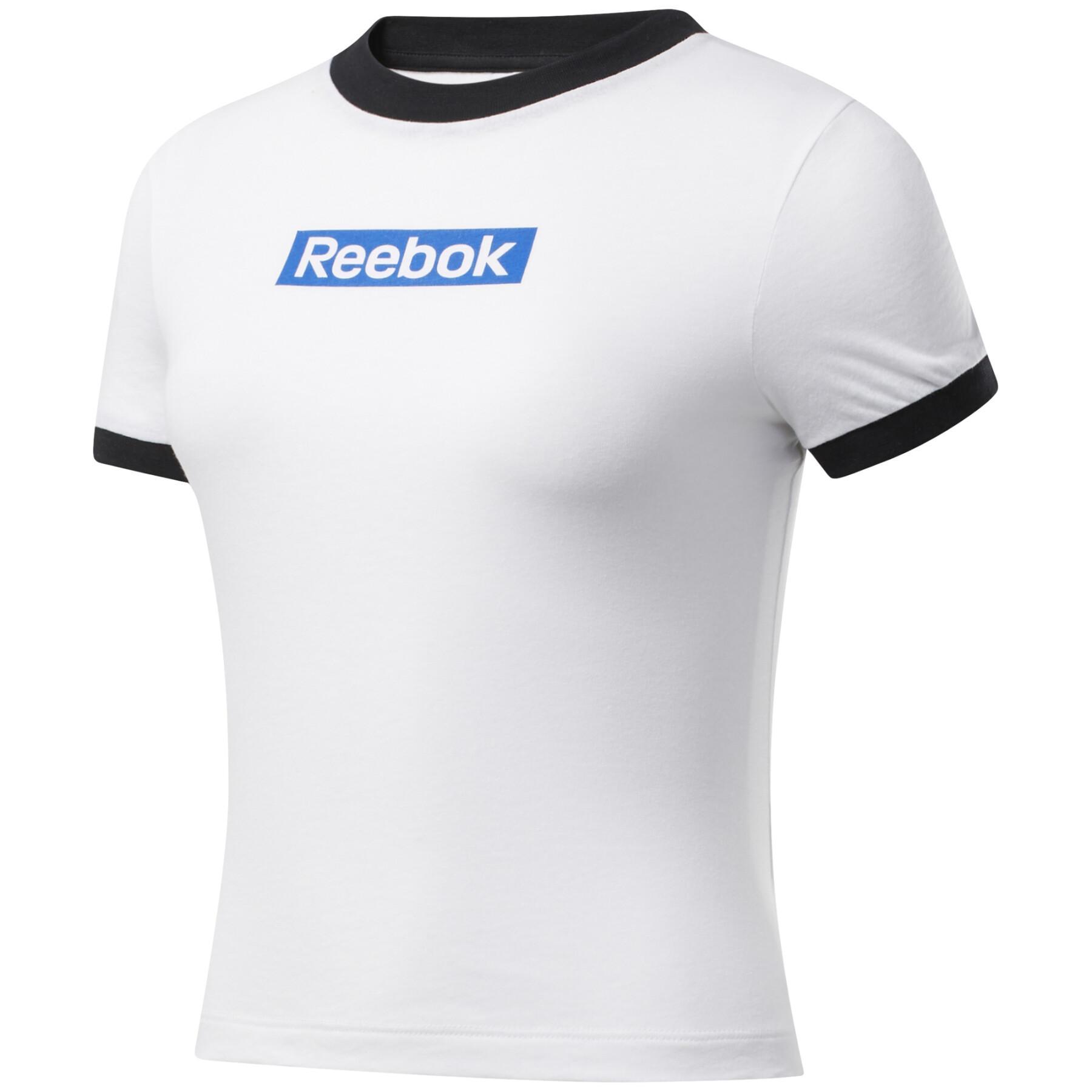 Koszulka damska Reebok Slim Essentials Linear Logo