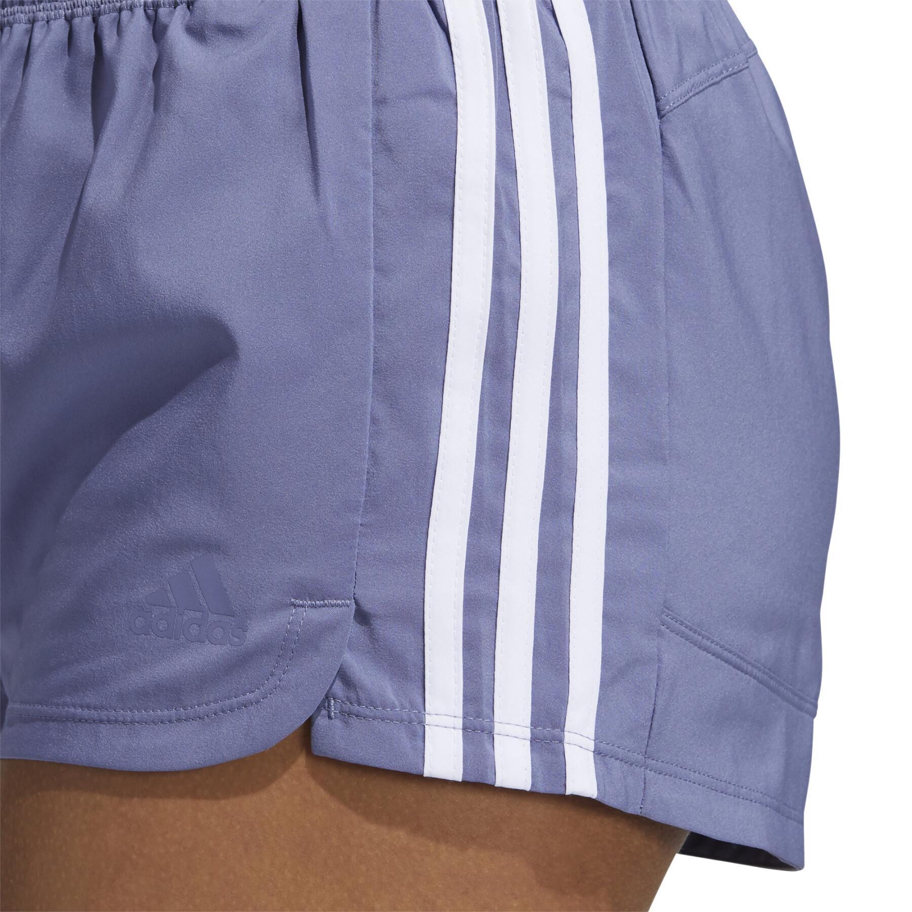 Szorty damskie adidas Pacer 3-Stripes Woven