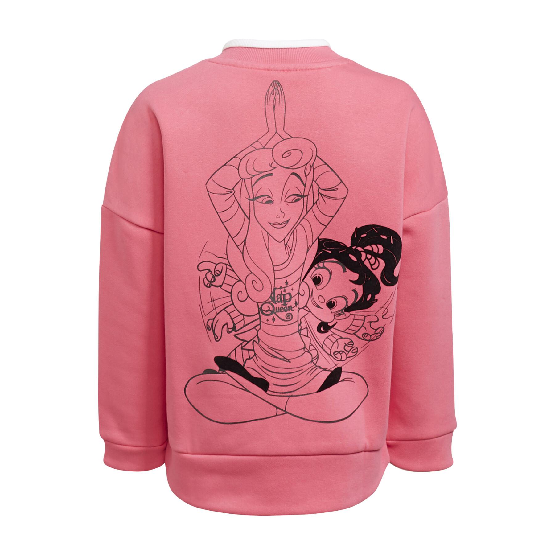 Bluza dziewczęca adidas Disney Comfy Princesses Crew