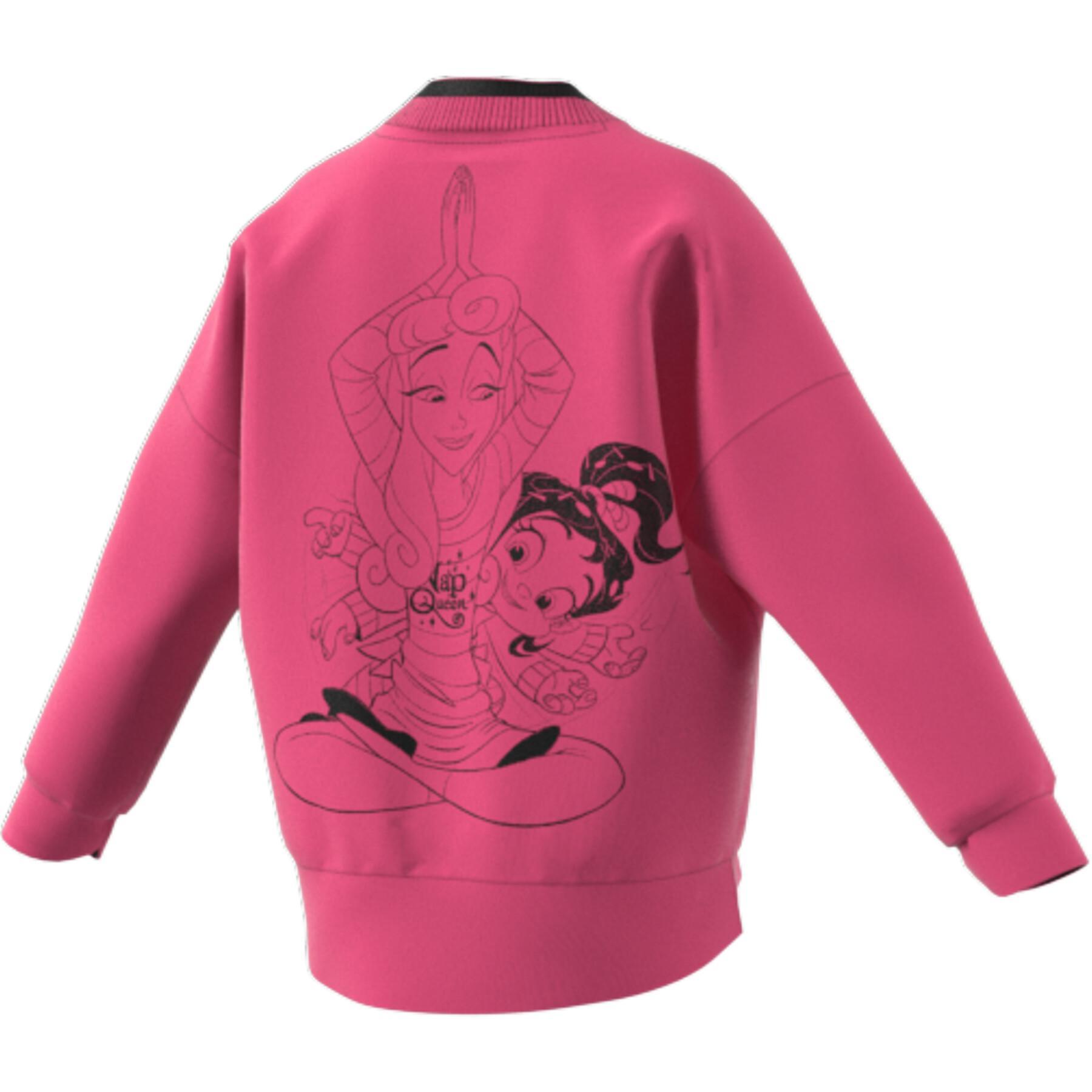 Bluza dziewczęca adidas Disney Comfy Princesses Crew