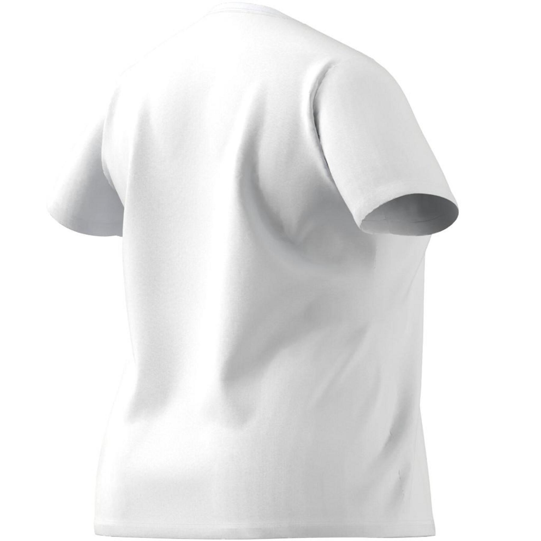 Koszulka damska w dużym rozmiarze adidas Essentials Logo