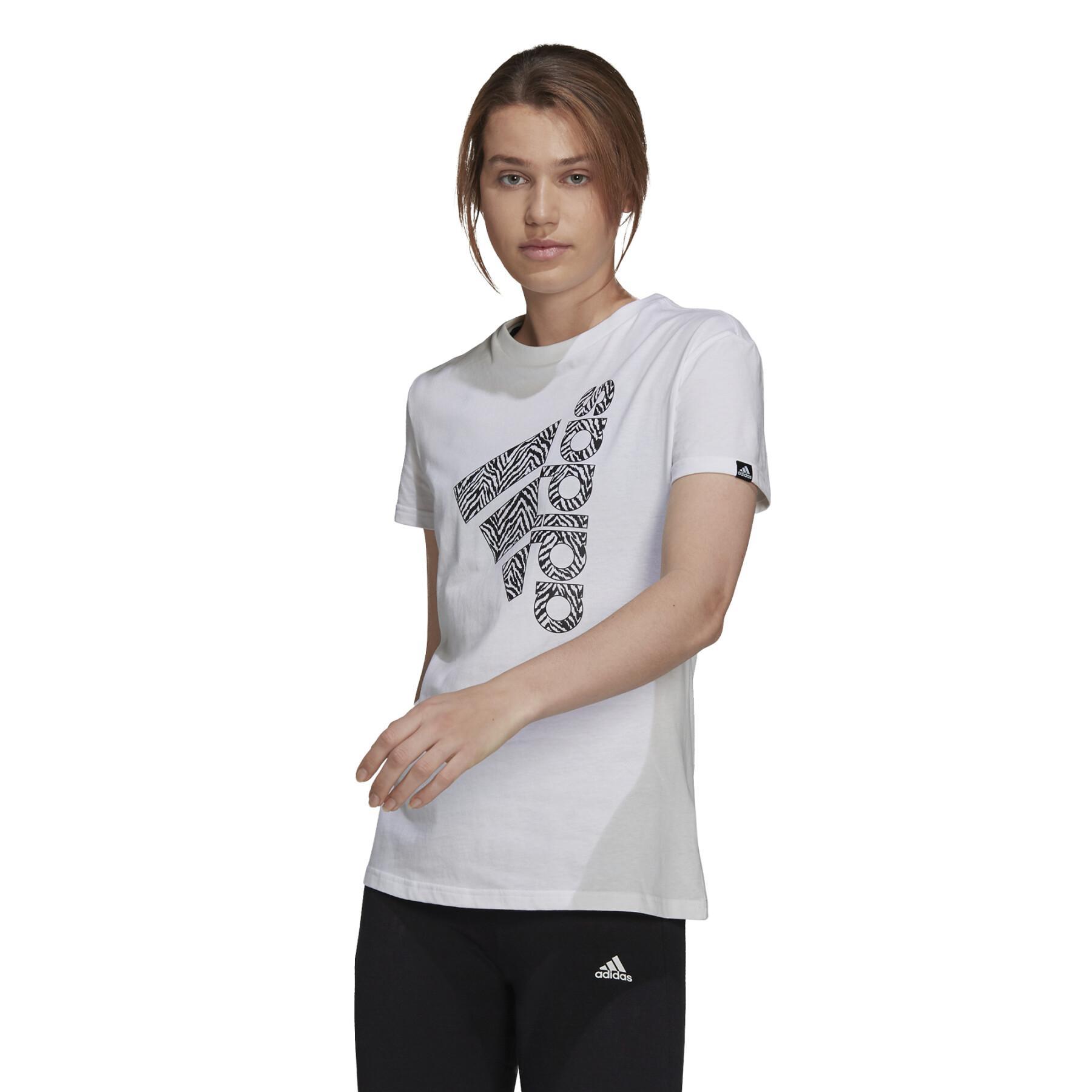 Koszulka damska adidas Zebra Logo Graphic