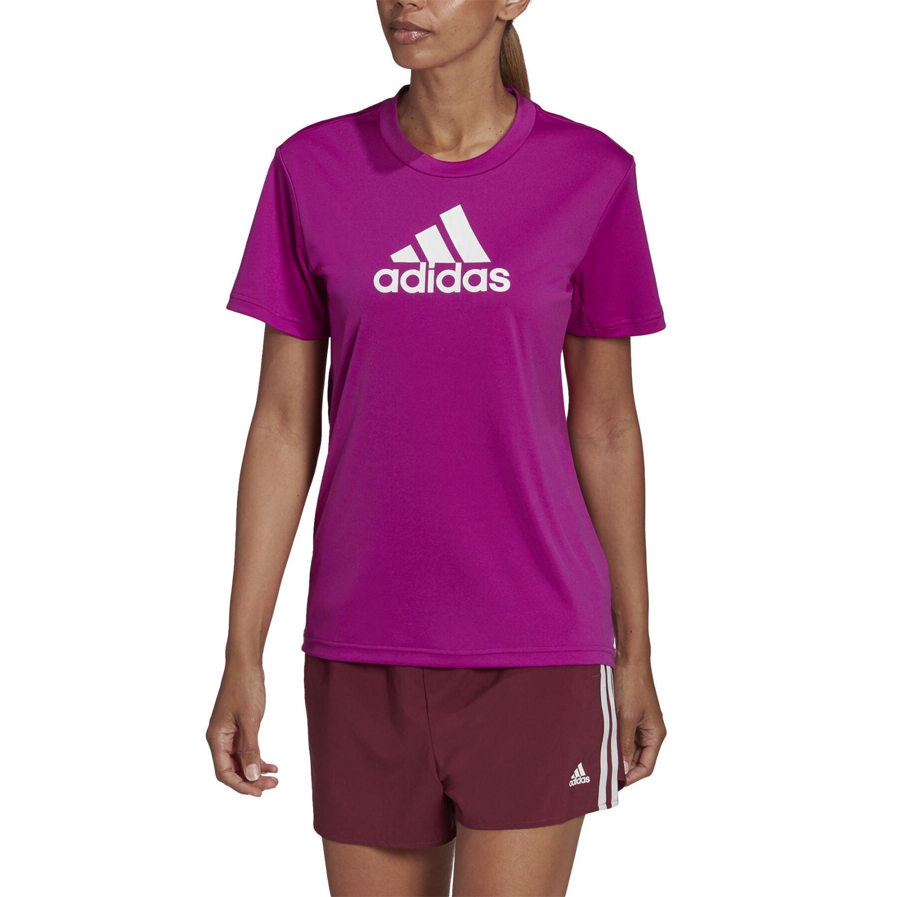Koszulka damska adidas Primeblue Designed 2 Move Logo Sport