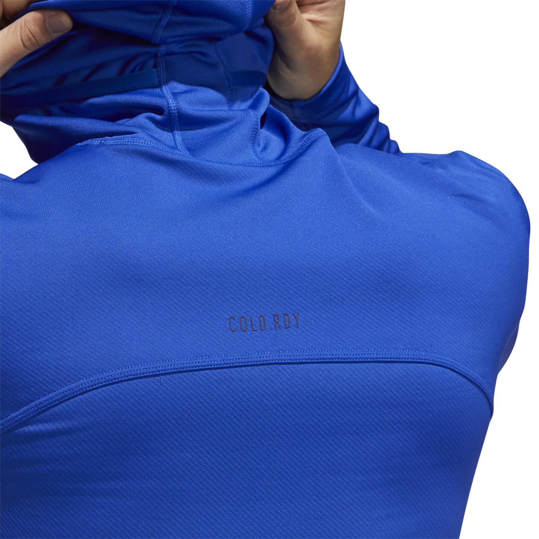 Bluza z kapturem adidas COLD.RDY Techfit Fitted