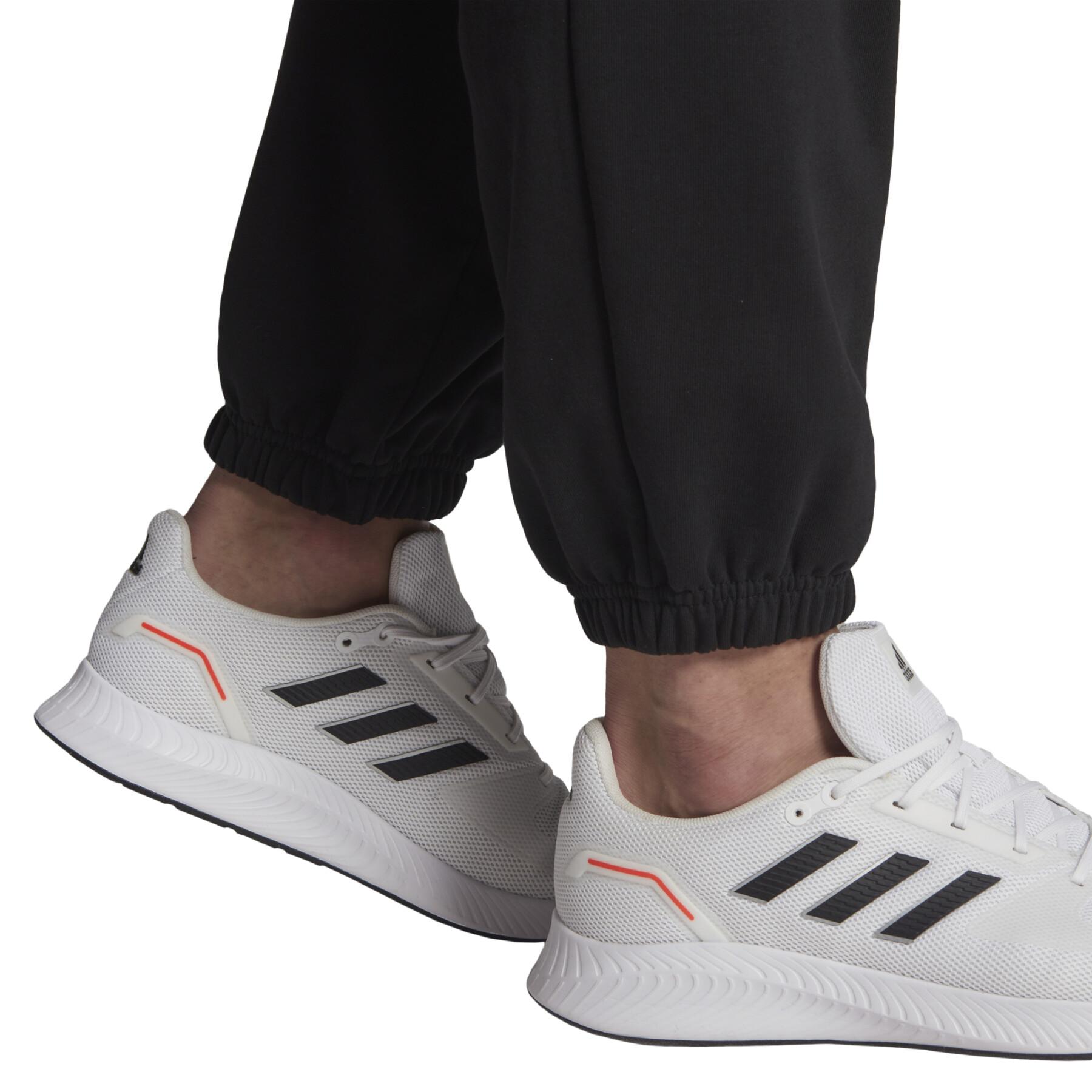 Spodnie adidas Essentials Feelvivid Cotton French Terry Straight-Leg