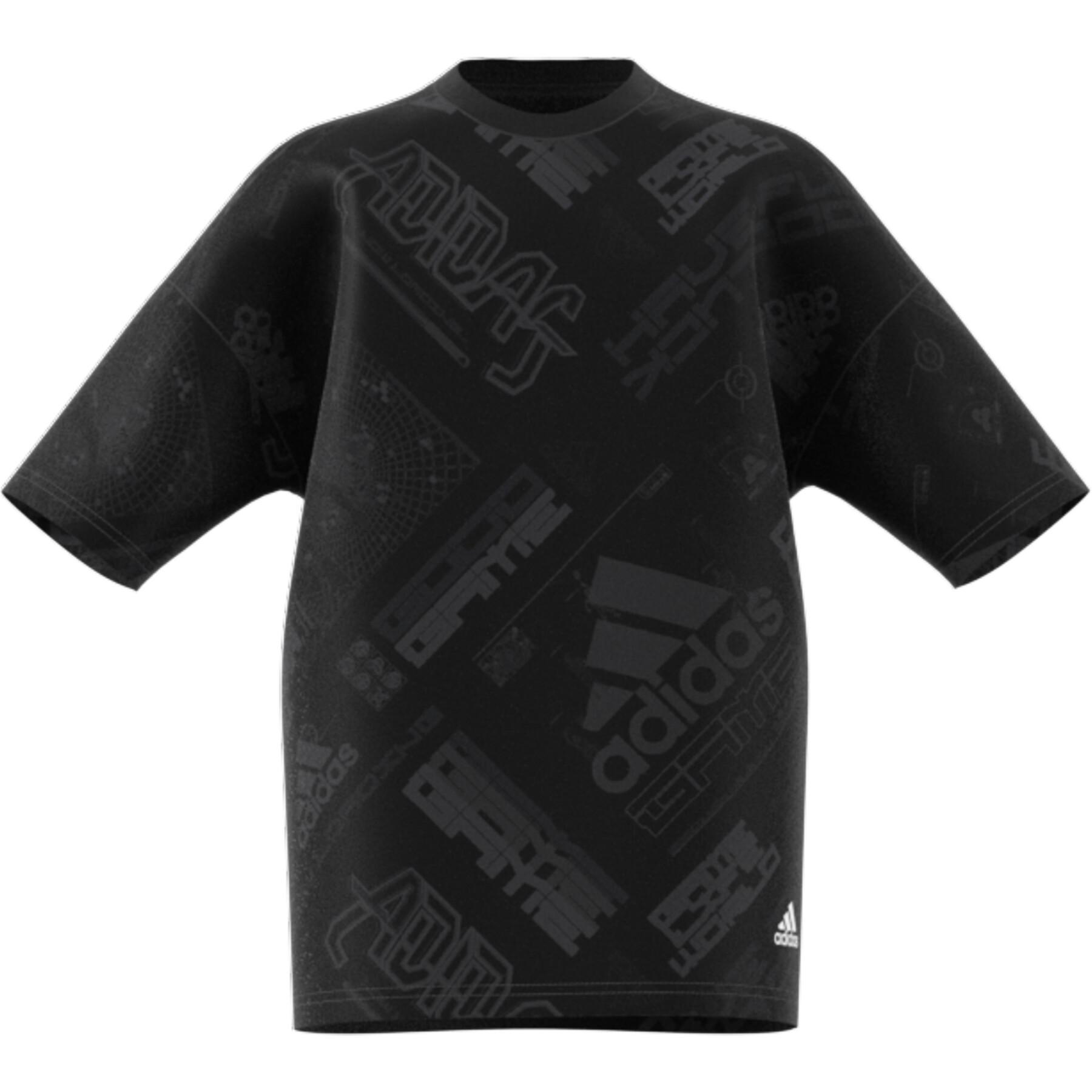 Koszulka dziecięca adidas Arkd3 Allover Print