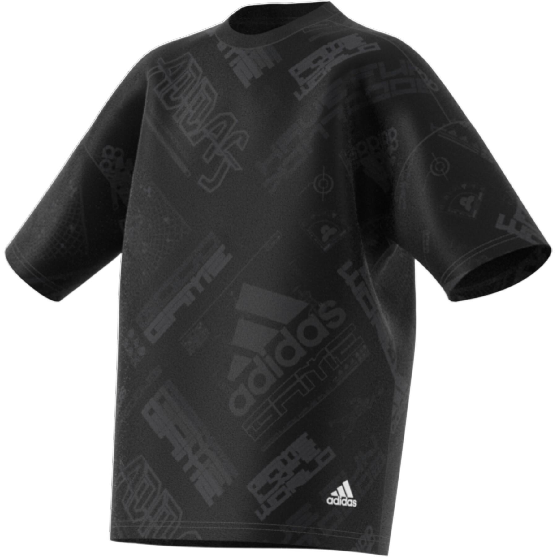 Koszulka dziecięca adidas Arkd3 Allover Print