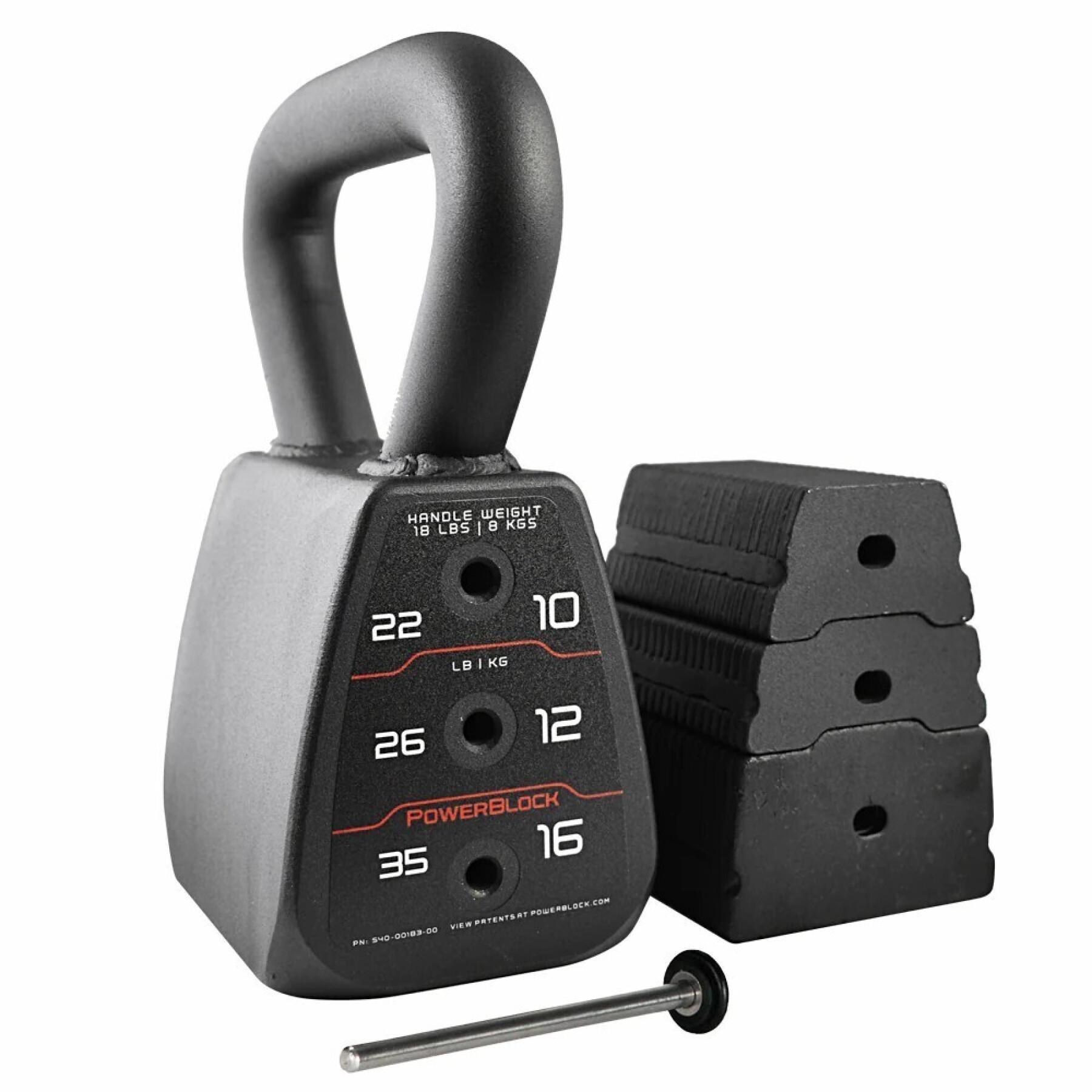 Regulowany kettlebell PowerBlock