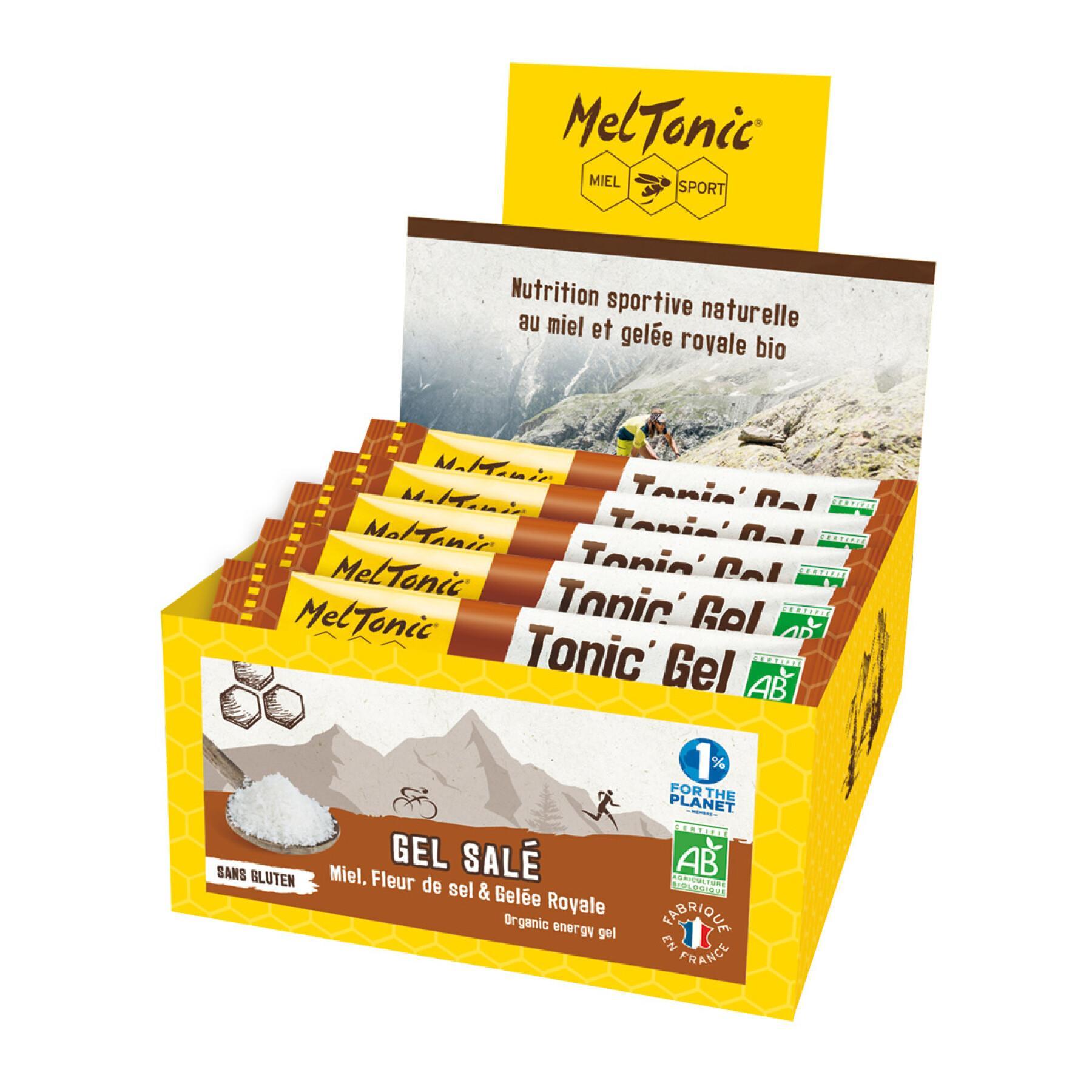 30 żeli energetycznych Meltonic TONIC' BIO - SALé