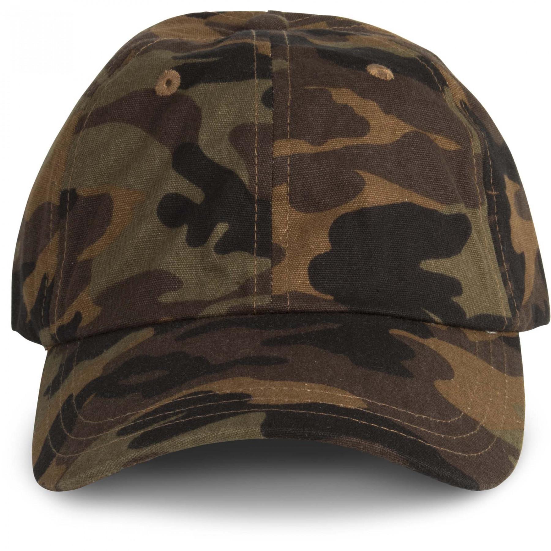 Ciężka bawełniana czapka K-up Profil Bas 6 Panneaux