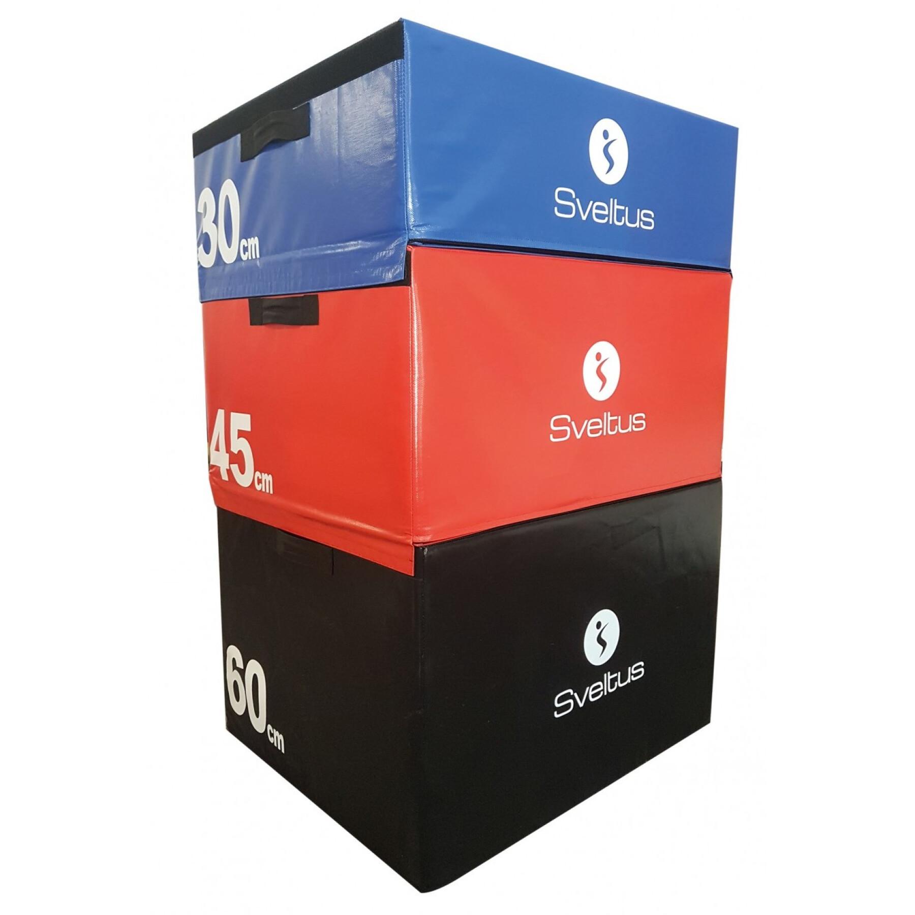 Zestaw pudełek z pianki Sveltus 30cm/45cm/60cm (x3)