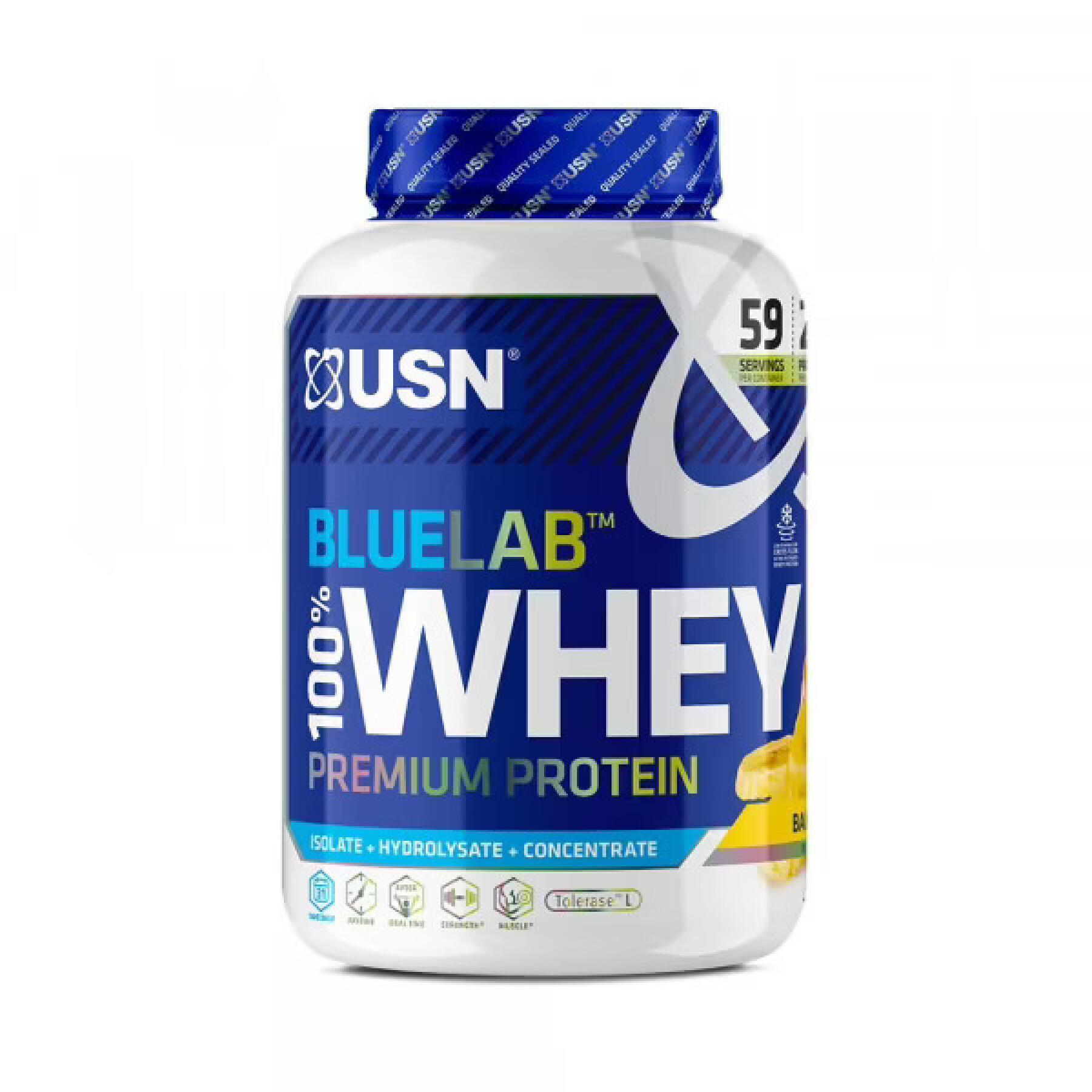 Proteinowy banan USN Nutrition Blue Lab 100% Whey