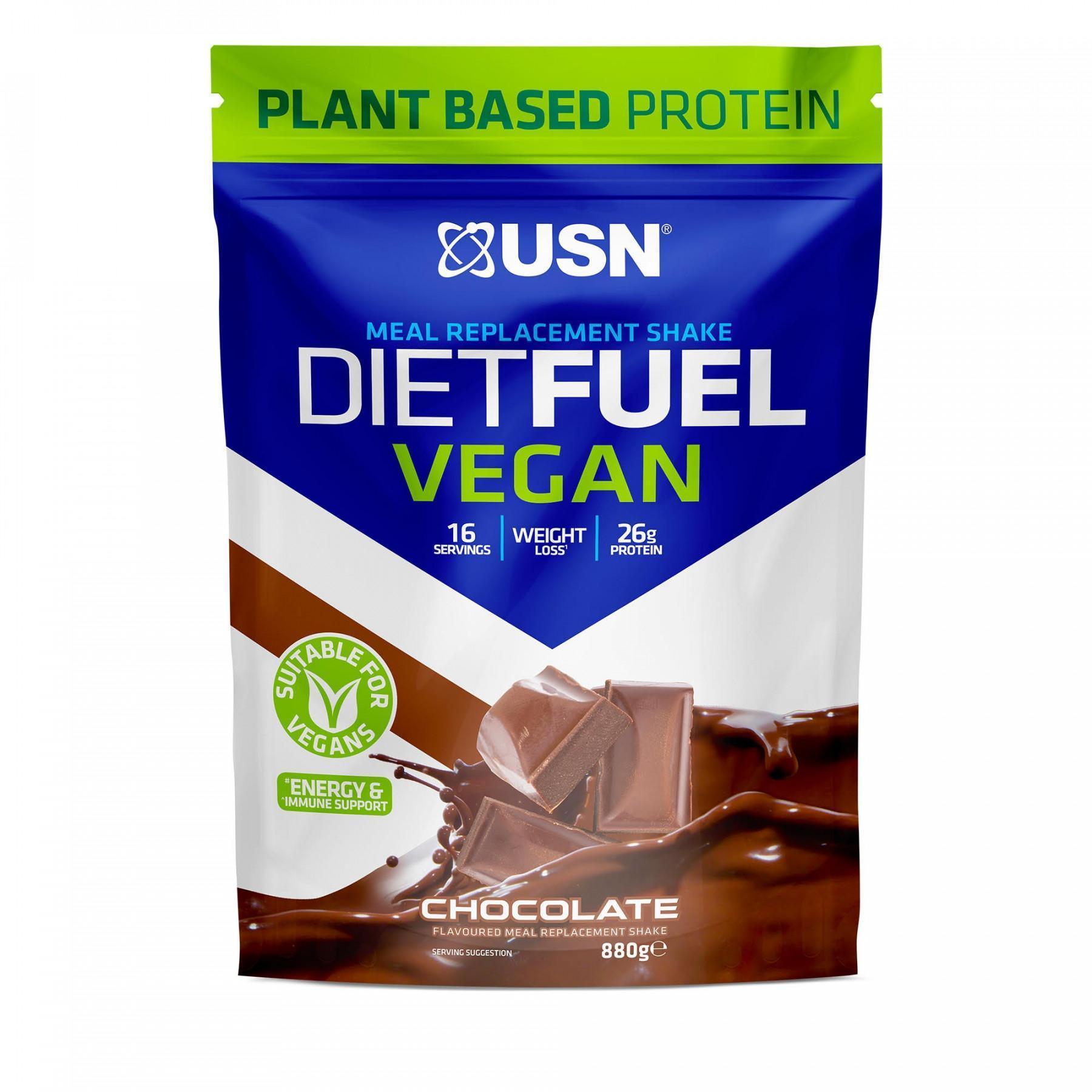 Protein diet fuel wegańska czekolada 880g