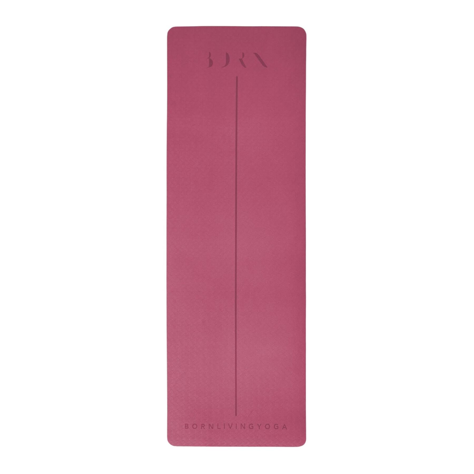 Dywaniki podłogowe Born Living Yoga Mat Wine 6mm