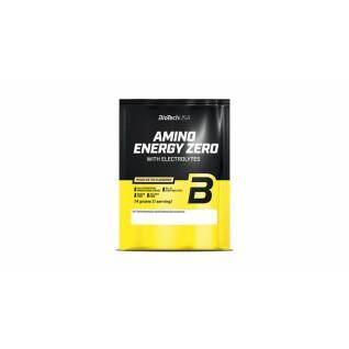 50 opakowań aminokwasów z elektrolitami Biotech USA amino energy zero - Lime - 14g
