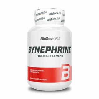 Opakowanie 12 słoików z witaminami Biotech USA synephrine - 60 Gélul