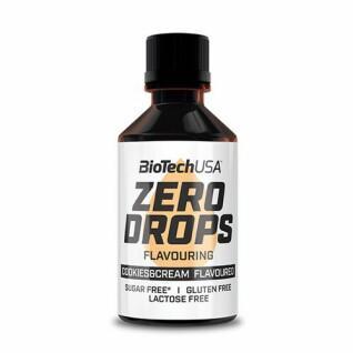 Opakowanie 10 tubek z przekąskami Biotech USA zero drops - Pâte à biscuits - 50ml