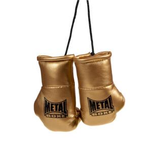 Podwójne mini rękawice bokserskie Metal Boxe