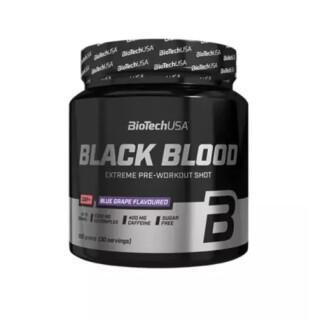 Opakowanie 10 słoików z boosterem Biotech USA black blood caf + - Myrtille - 300g