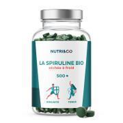 500 tabletek w 100% organicznej spiruliny Nutri&Co