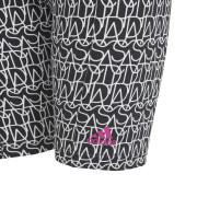 Bawełniane szorty z nadrukiem dla dziewczynki adidas Brand Love Biker
