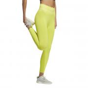 Damskie legginsy z wysoką talią adidas Training Branded Aeroknit 7/8